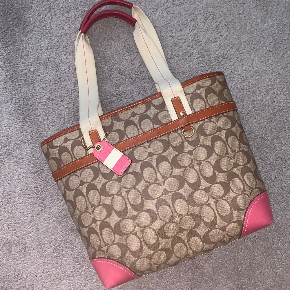 Coach Logo Tote